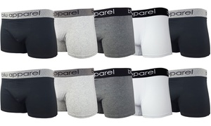 Three- or Ten-Pack of Men's Boxers