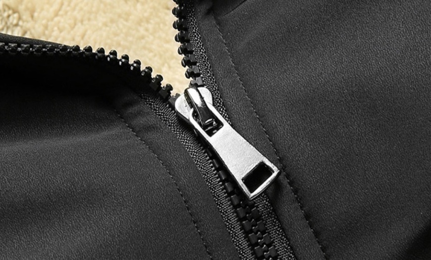 Image 5:  Men's Winter Warm Thick Jacket 