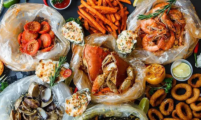 Combo Seafood Meal for Two or Three at Boil Plus (Up to 21% Off). Five Options Available. - Primary Image