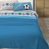 Image 2: Completo lenzuola in cotone con design calcistico
