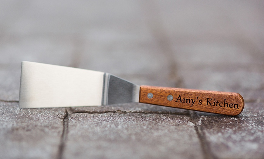 Up to 86% Off Personalized Grill Spatulas from Qualtry | Groupon