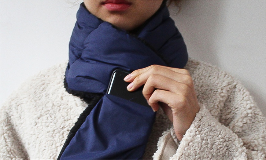 Image 7: One or Two Windproof Outdoor Thermal Scarves