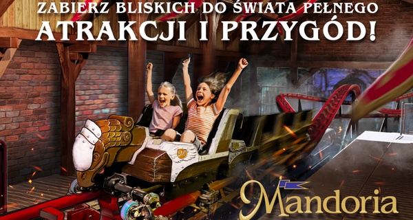 Moc atrakcji w Mandorii: bilety jednodniowe dla 1, 3 lub 4 osób