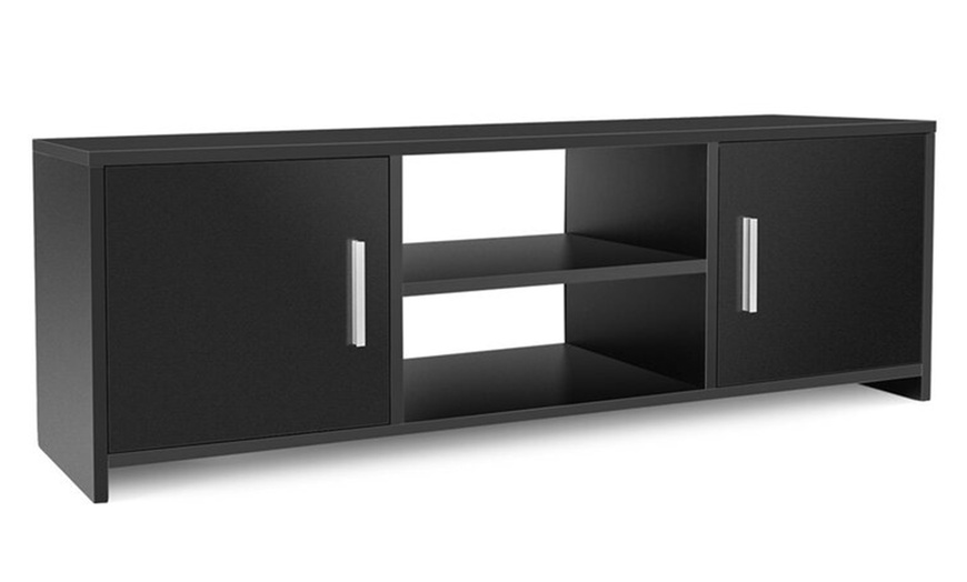 Image 2: Black TV Stand