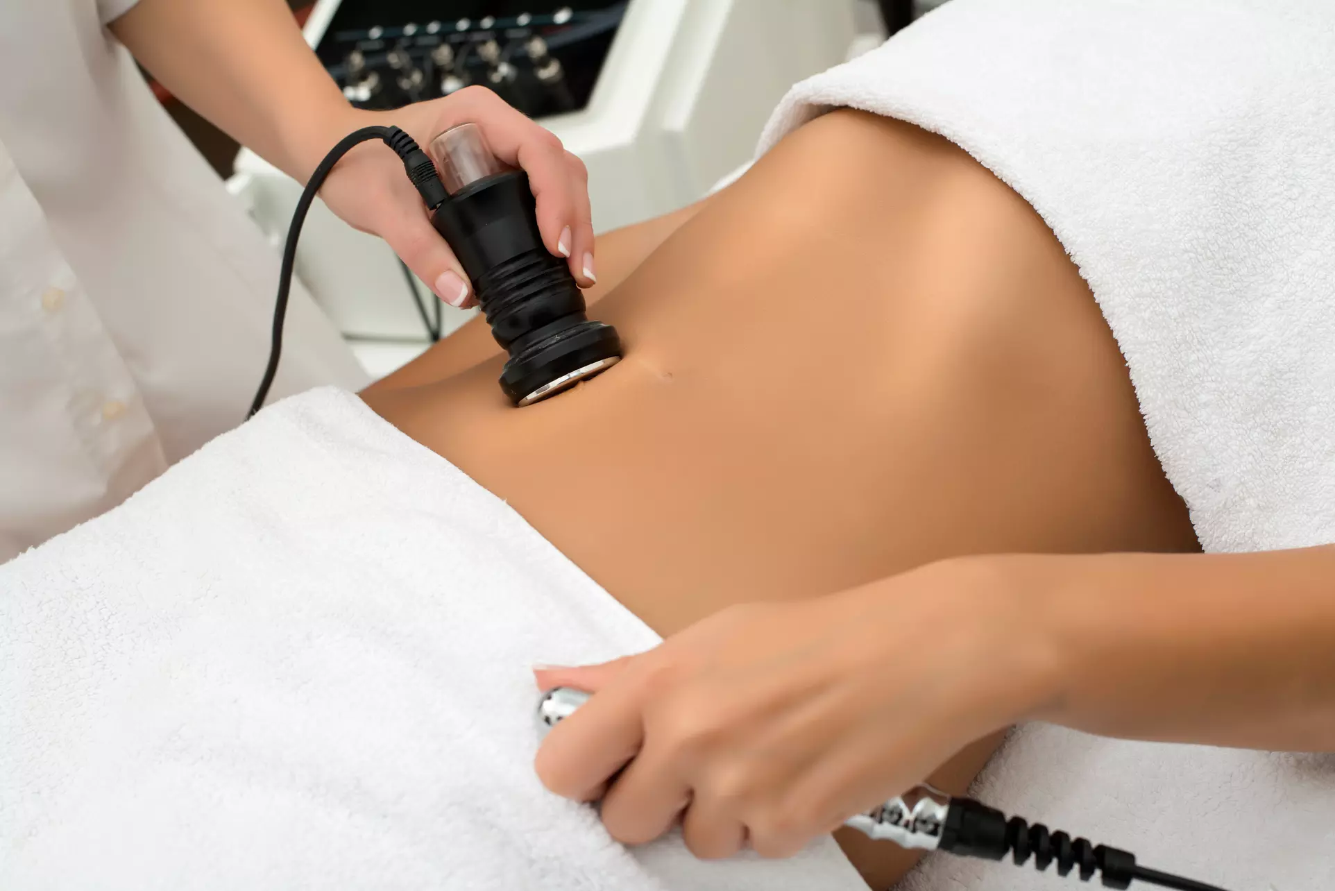 Body Contouring and cellulite treatment or 1 or 3 ultrasonic cavitation at Adrienne Skin Care (Up to 60% Off) - Primary Image