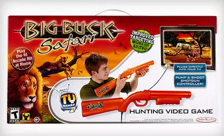 $25 for a “Big Buck Safari” Plug and Play TV Game ($39.99 List Price). Free Shipping. - Second Medium