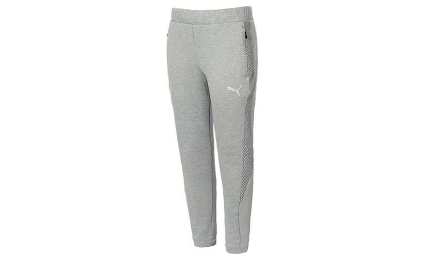 Image 1: Puma Men's Grey Sweatpants