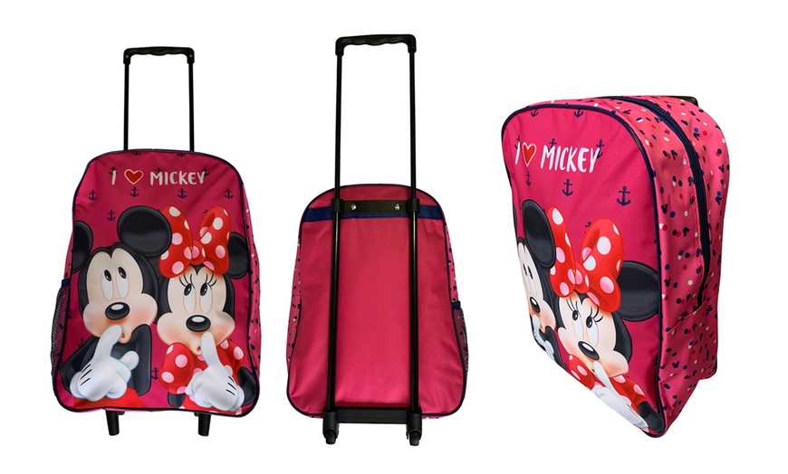 Image 3: Trolley-Rucksack mit Minnie oder Paw-Patrol-Motiv für Kinder