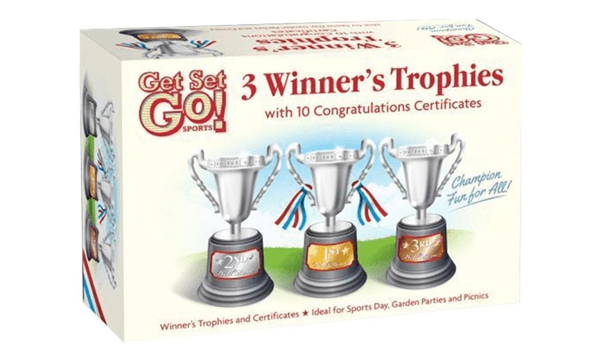 Image 2: Trophies and Certificates Set