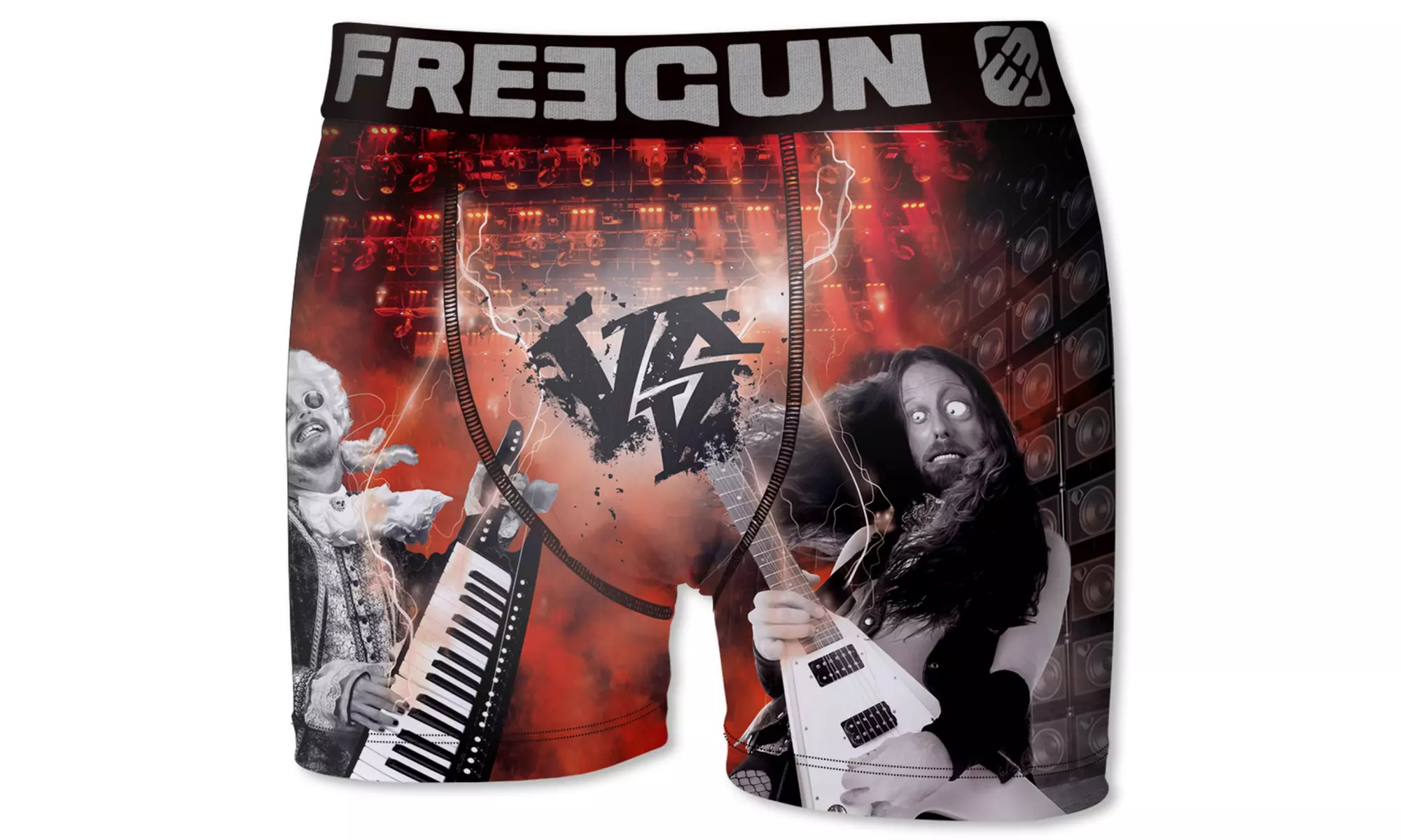 Pack de 5 Boxers de la marque Freegun, collection Versus - Second Medium