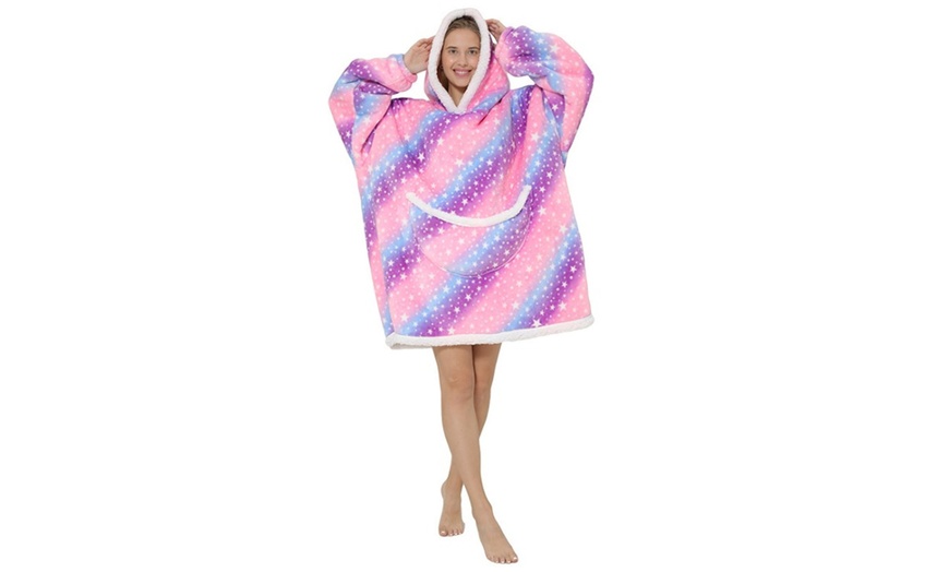 Image 11: Oversized Blanket Hoodie