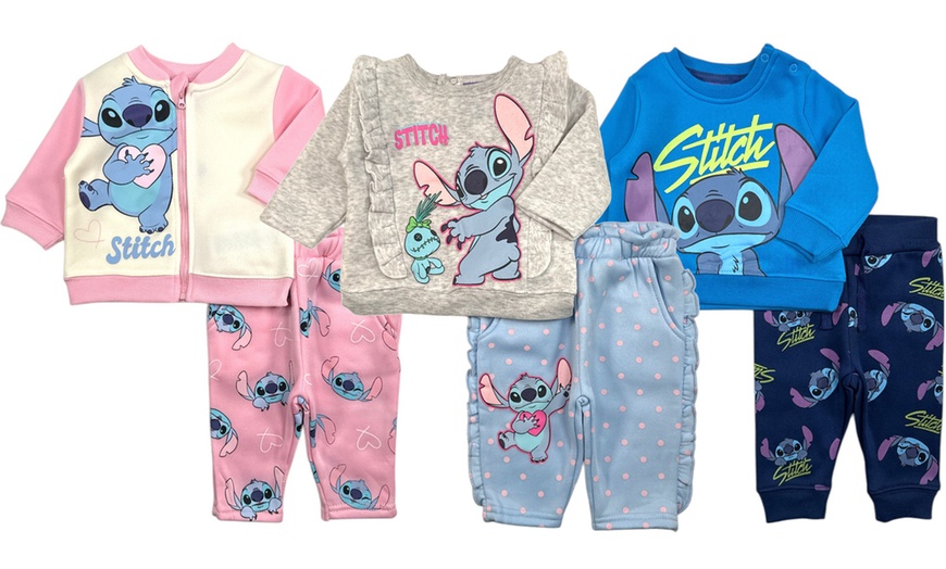 Image 1: Conjunto para bebé con motivos de Lilo & Stitch