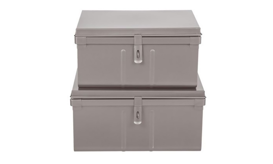 Image 3: Steel Storage Box