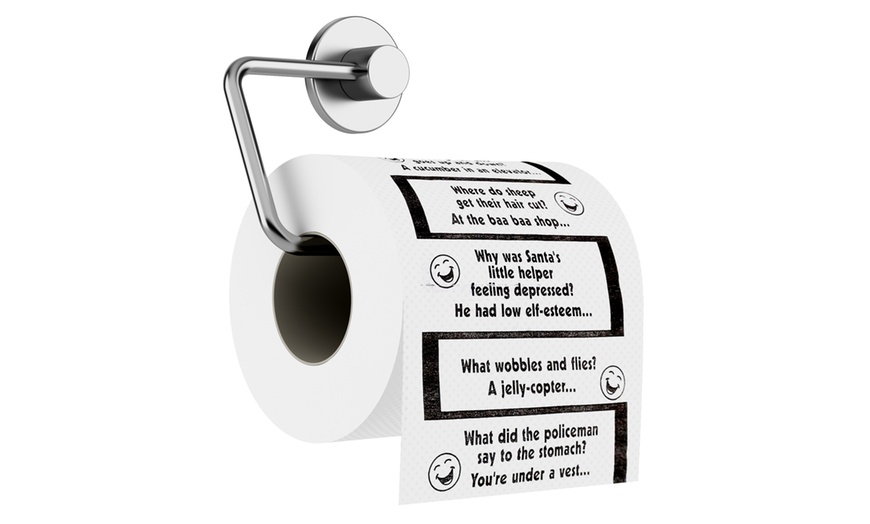 Toilet Roll with Jokes | Groupon