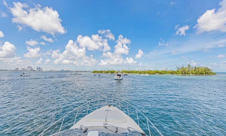 Image 2: Private Yacht for Up to 13 Guests: Includes Drinks & 1-Hour Jet Ski