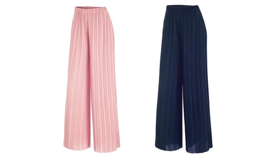 Image 15: Women's Pleated Trousers