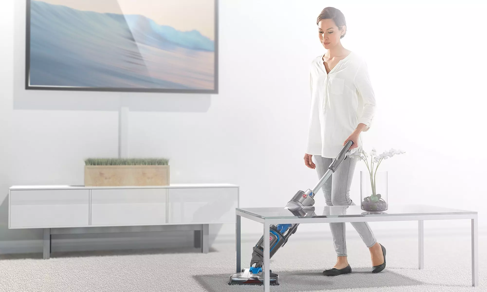 Hoover Air Cordless Series Bagless Upright Vacuum with 2 LithiumLife Batteries - Second Medium