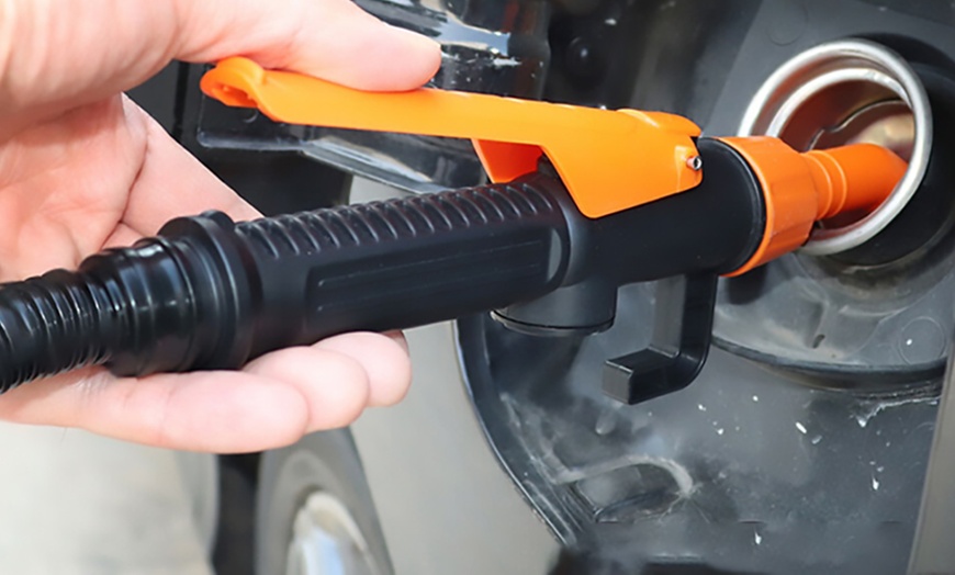 Image 2: Portable Water Fuel Siphon Pump