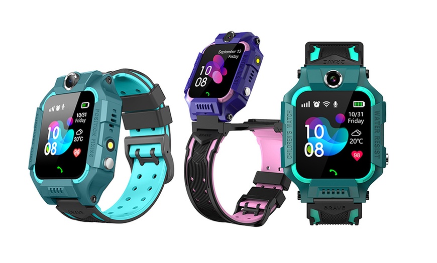 Image 1: 1 o 2 orologi smart impermeabile con tracker GPS per bambini