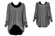 One or Two Oversized Pullover with Tank Top - Image 5