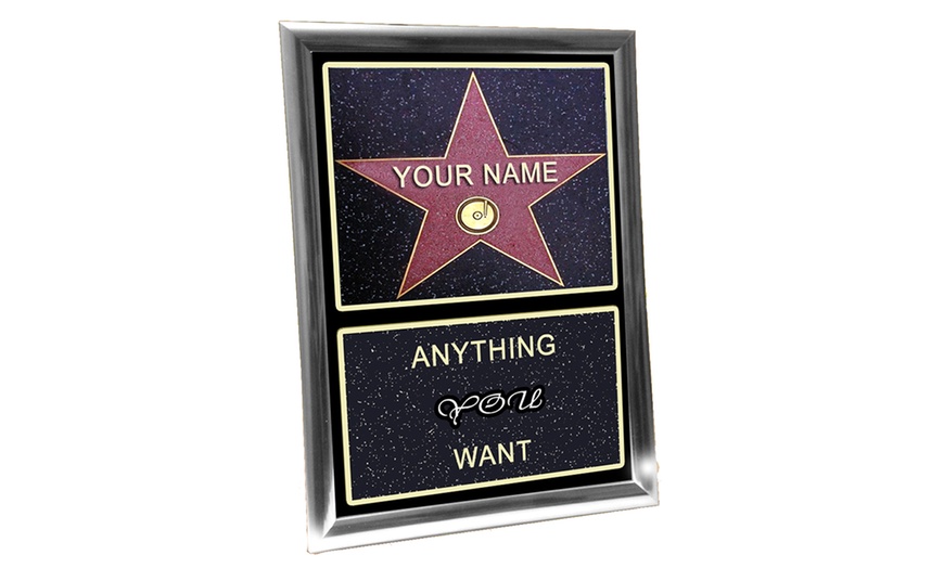 Image 3: Personalised Walk of Fame Star