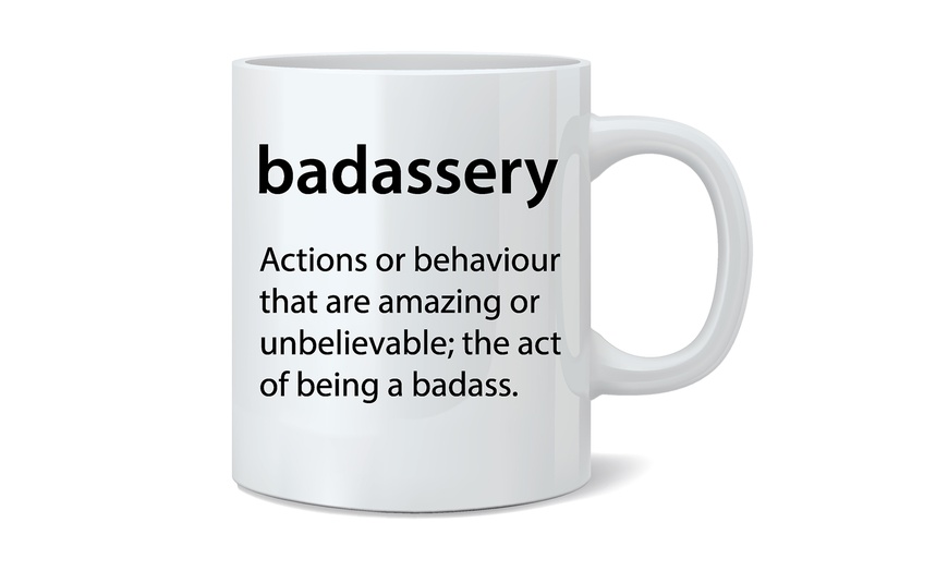 Image 4: One or Two Definition Novelty Mugs