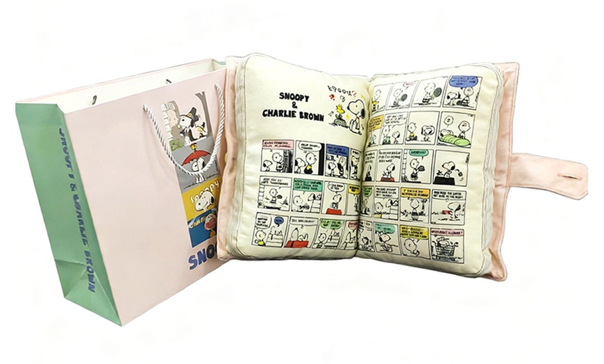 Image 9: Cartoon Inspired Book Shaped Pillow Cushion