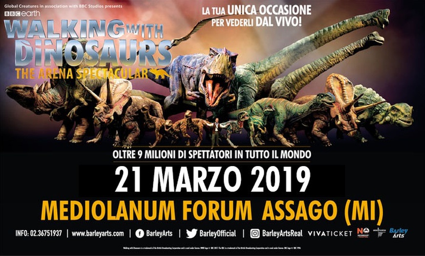 Image 1: Walking with Dinosaurs a Milano