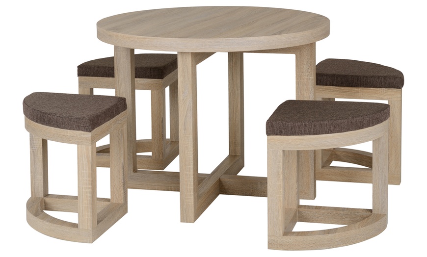 Image 1: Stowaway Dining Set