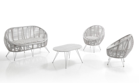 Salotto da interno- esterno disponibile in 2 modelli