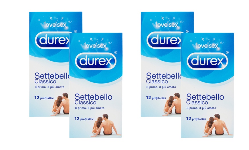 Image 3: Fino a 60 preservativi Durex Settebello Classico