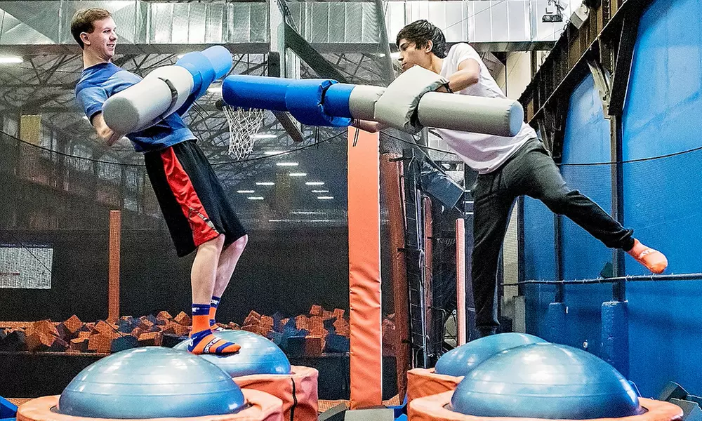 Two or Four 60-Minute Jump Passes, Party, or One-Week Full-Day SkyCamp at Sky Zone Moncton (Up to 48% Off)  - Primary Image