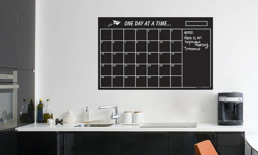 Image 3: Vinyl Blackboard Organiser