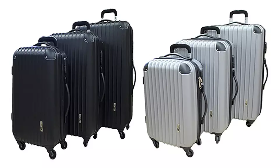 Neo Eazy Three-Piece Luggage Set With Free Delivery - Primary Image