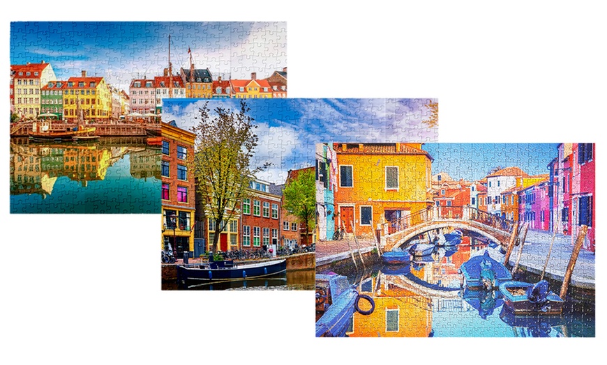 Image 7: Three 500 Piece Jigsaw Puzzles