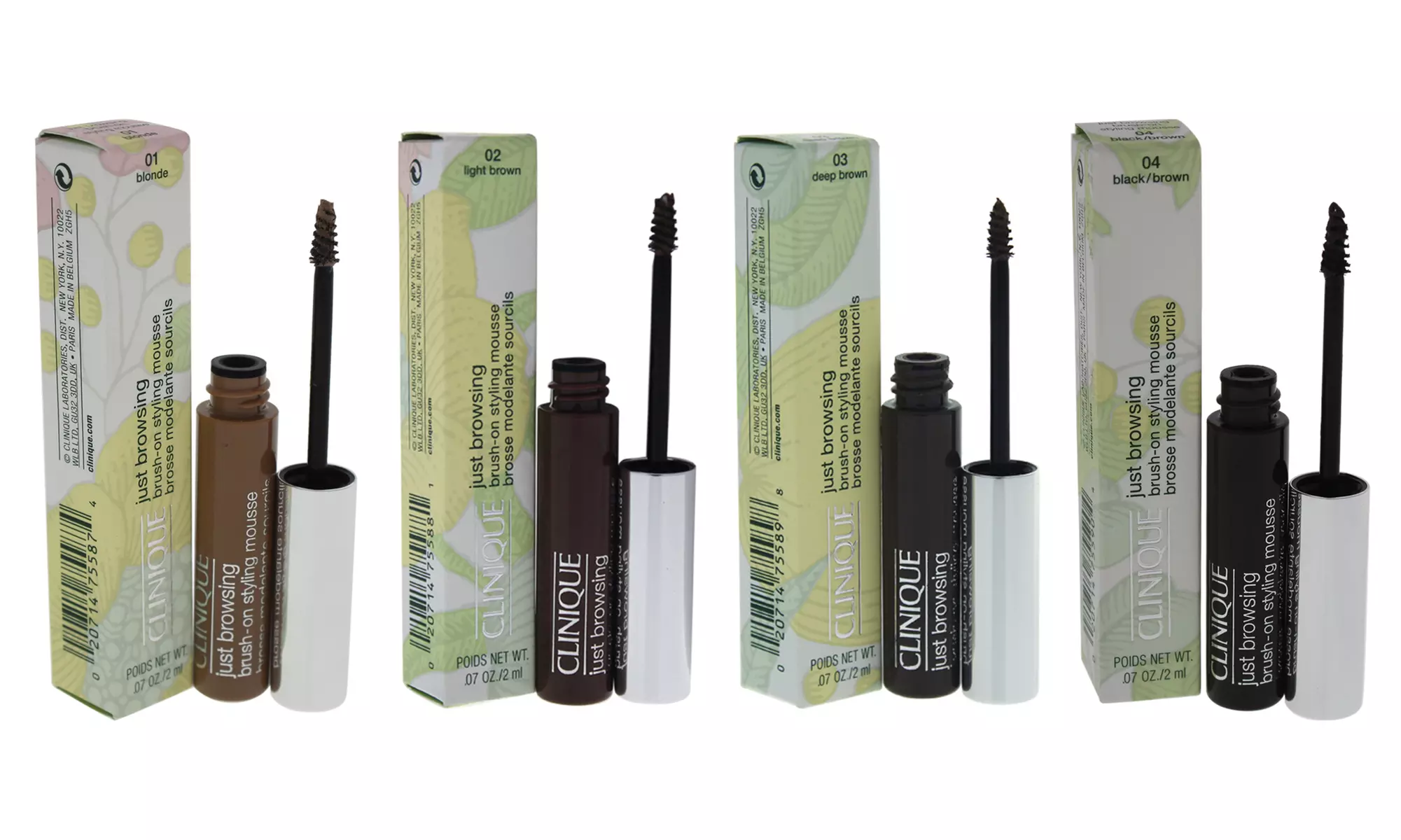 Clinique Just Browsing Brush-On Eyebrows Styling Mousse (1 Oz.) - Primary Image