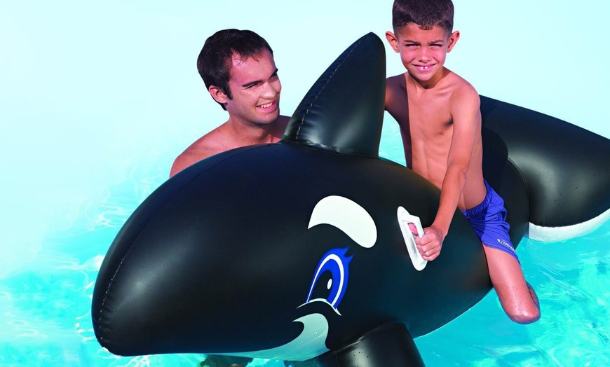 Image 3: Bestway Inflatable Whale Rider