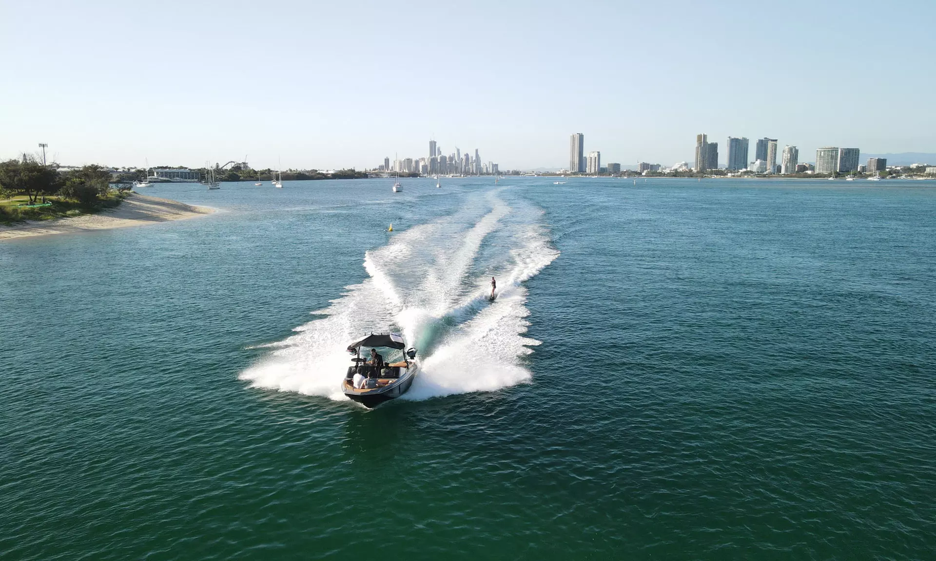 Wake Surf, Scenic Cruise & Lunch – 1 to 8 People Adventure!