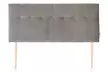 Tête de lit Napoles en velours hauteur 60 cm tête de lit + 40 cm pieds - Second Medium