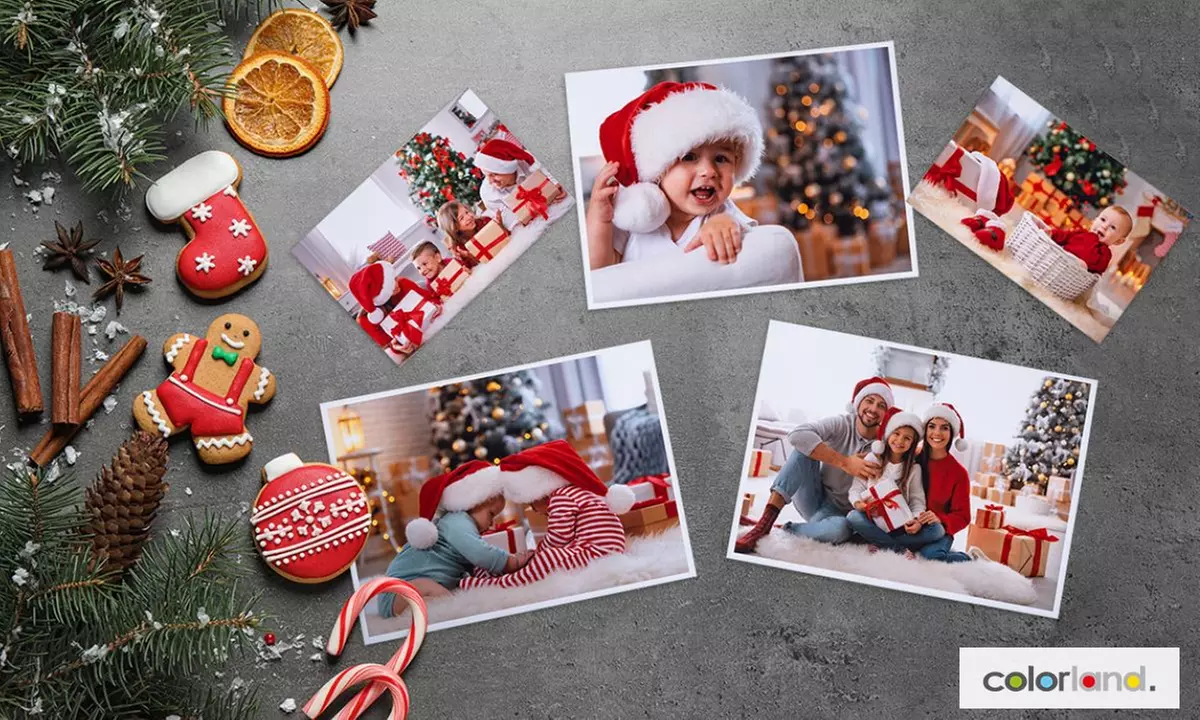 Tirage de 20 à 400 photos, format au choix, avec Colorland
