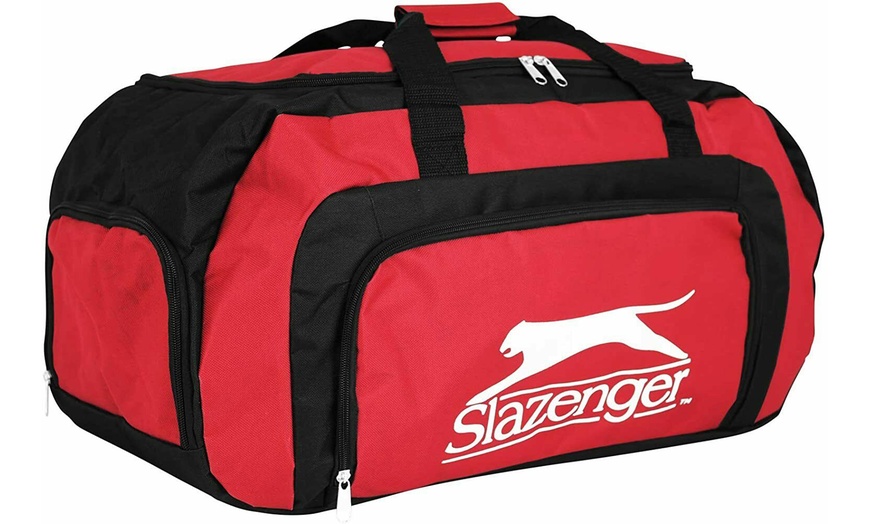 Image 4: Slazenger 55L Large Sports Gym Duffel Bag