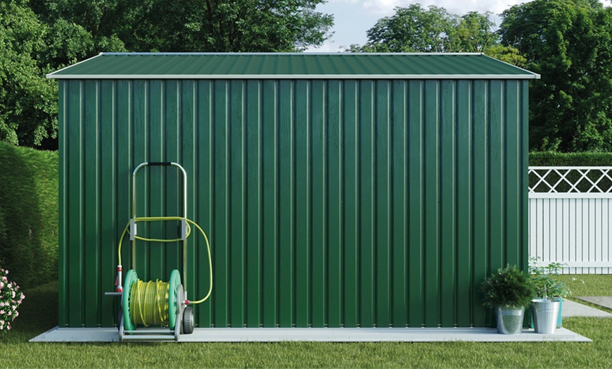 Image 18: Compact Pent Metal Shed