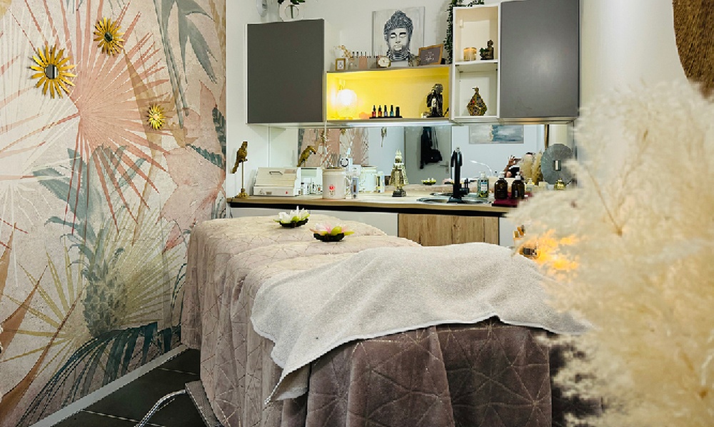 Massage et soin visage avec Les Soins D'Audrey