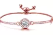 1 ou 2 bracelets "Halo Friendship" Philip Jones ornés de cristaux Zircondia® - Second Medium