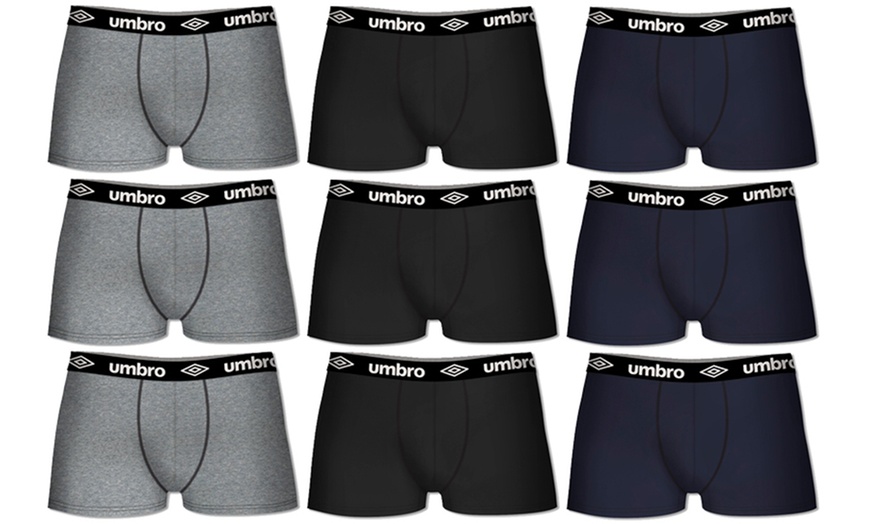 Image 12: Umbro Men's Boxers Multi-Packs