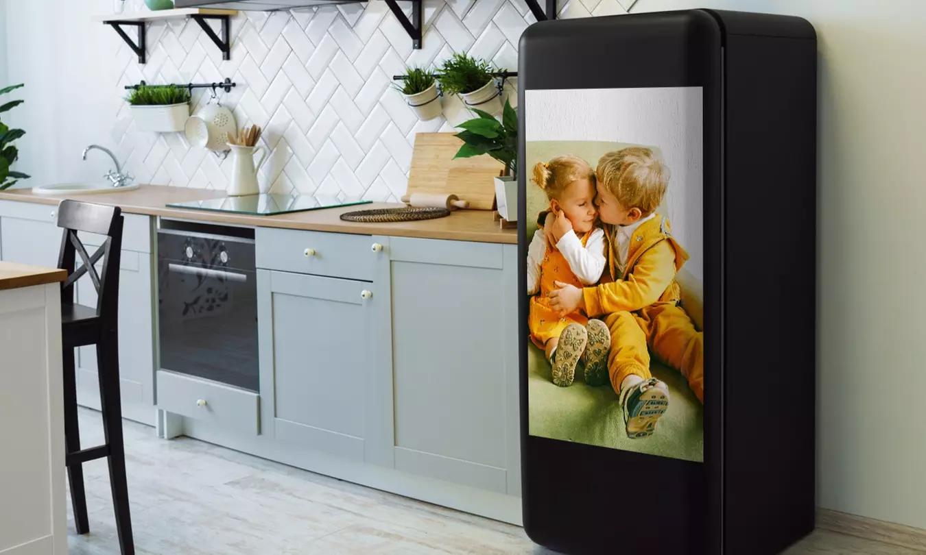 Autocollant de réfrigérateur personnalisable, taille au choix sur le site Hello Deco ( jusqu'à 60% de réduction) - Second Medium