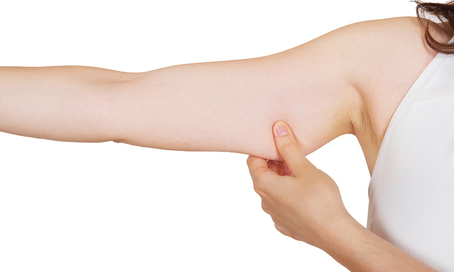 Non-surgical arm fat reduction and skin-tightening treatments