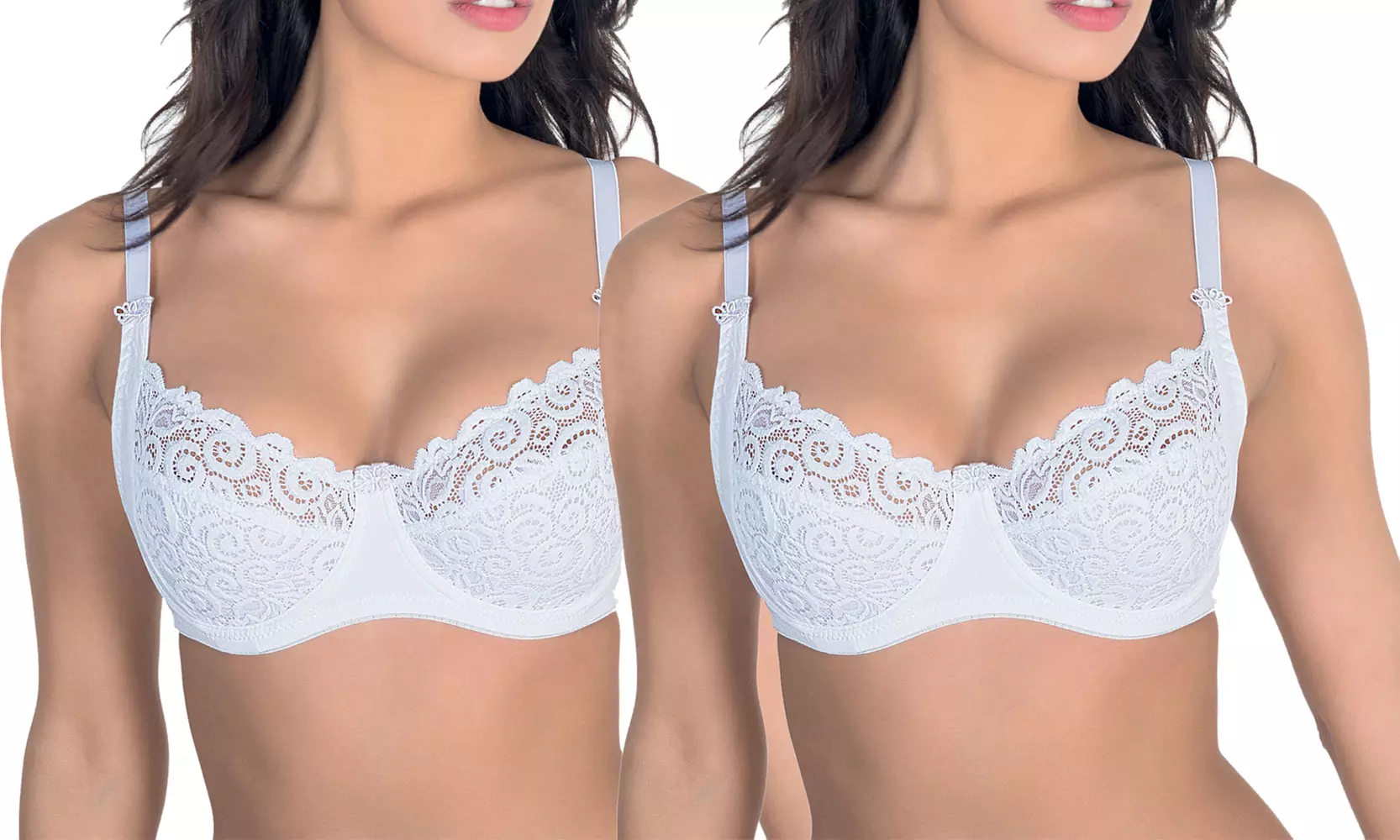 1 o 2 reggiseni con ferretto in pizzo Aris Valentina