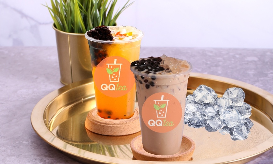 Image 1: Regular Pearl Milk Tea/Passionfruit Blast