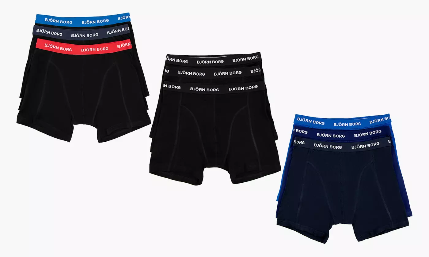 Three-Pack of Bjorn Borg Boxers - Primary Image